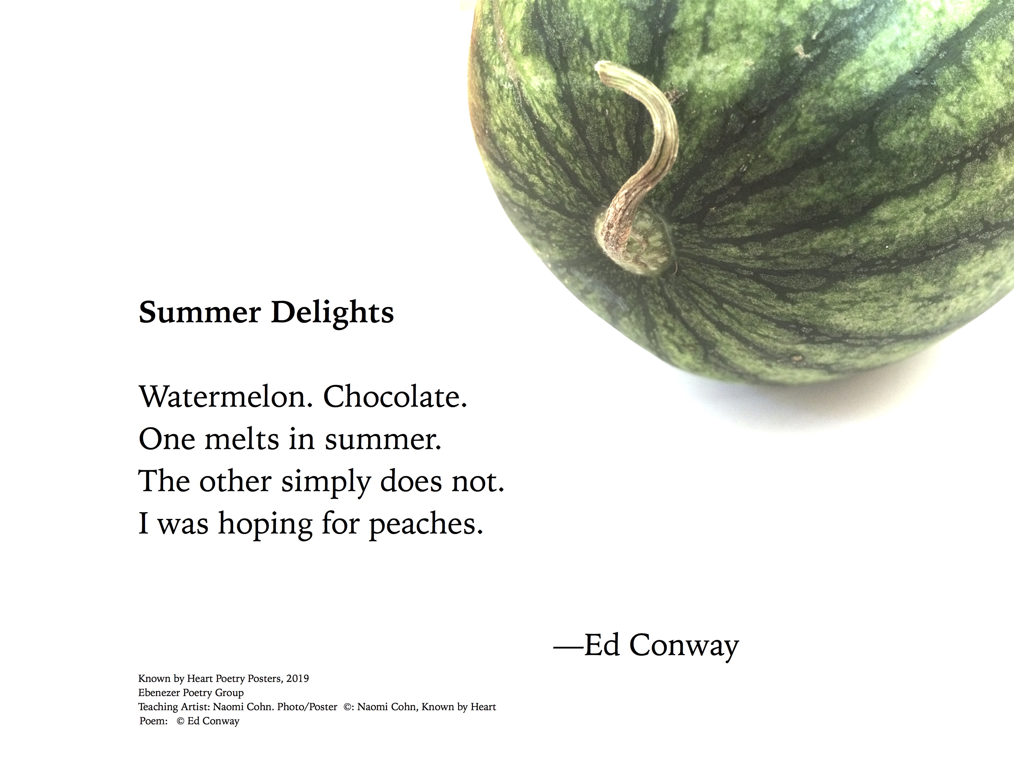 "Summer Delights" by Ed Conway